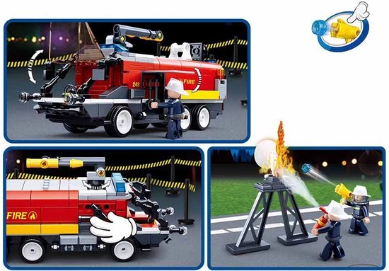 Sluban Fire - Vliegveld Brandweerwagen 3 Sluban Fire - Vliegveld Brandweerwagen - Afbeelding 3