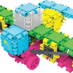 Clics Bouwblokken– DUURZAAM SPEELGOED Gemaakt Van GERECYCLEERDE Kunststof- Glitter Bouwset 8 In 1 - Speelgoed 4,5,6,7,8 Jaar Jongens En Meisjes- Educatief Speelgoed- Montessori Speelgoed- Constructie Speelgoed -bouwsets Verkoopwinkel 550x385