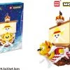 Wise Hawk Nanoblock, Brickkies®, Piratenschip, 2400 Bouwblokjes