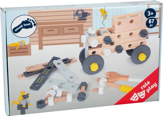 Small Foot Company Small Foot - Construction Set "Miniwob" 9 Small Foot Company Small Foot - Construction Set "Miniwob" - Afbeelding 9