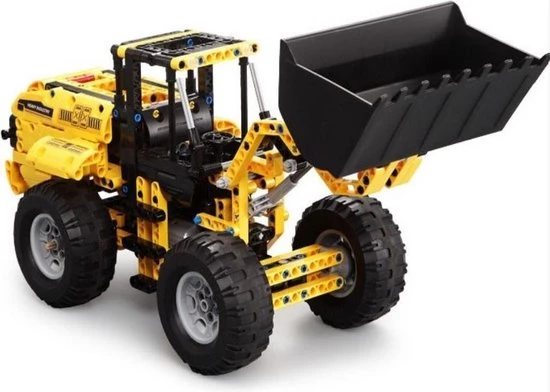 Cada Shovel / Wheel Loader (RC) - Cada C51058W - Compatible Met De Bekende Merken - Bouwset, Constructieset - Motoren, Accu, Afstandsbediening - DIY - 491 Onderdelen 1 Cada Shovel / Wheel Loader (RC) - Cada C51058W - Compatible Met De Bekende Merken - Bouwset, Constructieset - Motoren, Accu, Afstandsbediening - DIY - 491 Onderdelen