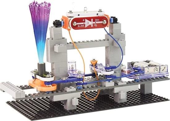 Snap Circuits BRIC: Structuren Bouwstenen & Elektronica Verkenningskit Meer Dan 20 Stem & Bouwsteen Projecten Gekleurde Projecthandleiding 75 BRIC-2-Snap Adapters 140+ Bouwstenen 12 Snap Circuits BRIC: Structuren Bouwstenen & Elektronica Verkenningskit Meer Dan 20 Stem & Bouwsteen Projecten Gekleurde Projecthandleiding 75 BRIC-2-Snap Adapters 140+ Bouwstenen - Afbeelding 12