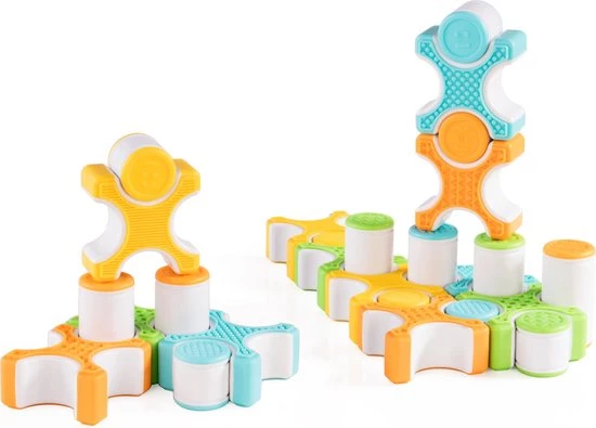 Merkloos Guide Craft- Grippies Stackers- Bouwspeelgoed 5 Merkloos Guide Craft- Grippies Stackers- Bouwspeelgoed - Afbeelding 5