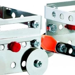 Ariko Bouwdoos - Metaal Trein Met Wagons - Bouwspel - Constructieset Trein Met Wagon Staal Zilver 239-delig - Inclusief Gereedschap - S.T.E.M. Speelgoed - Stem-speelgoed -bouwsets Verkoopwinkel 550x399 3