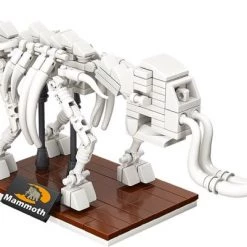 LiNoos LN7006 Dino Museum - Mammoet - 188 Onderdelen - Compatibel Met Grote Merken - Bouwdoos