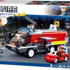 Sluban Fire - Vliegveld Brandweerwagen 7 Sluban Fire - Vliegveld Brandweerwagen -bouwsets Verkoopwinkel 550x404 3