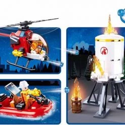 Sluban - Fire / Fire Brigade Set -bouwsets Verkoopwinkel 550x407 10
