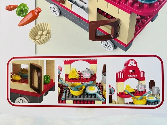 Mile Star Milestar-bouwset-kinderkeuken-sint-cadeau-creatief-116pcs 2 Mile Star Milestar-bouwset-kinderkeuken-sint-cadeau-creatief-116pcs - Afbeelding 2