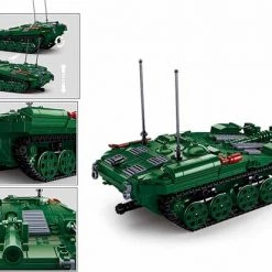 Sluban M38-B1010 - STRV103 Gevechtstank - Model Bricks - 692 Onderdelen - Bouwdoos -bouwsets Verkoopwinkel 550x414 2