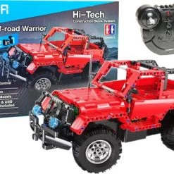 CaDA - Bouwstenen - Jeep - R/C - 33 Cm