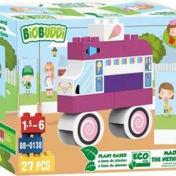 BiOBUDDi Plantaardig Bouwspeelgoed IJscokar - 27-delig -bouwsets Verkoopwinkel 550x415 5