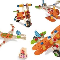 Heros Constructor Vliegtuig Dubbeldekker