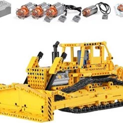 DW4Trading Bulldozer - 4 Motoren Draadloos - 1002 Stukjes - Compatibel Met Grote Merken