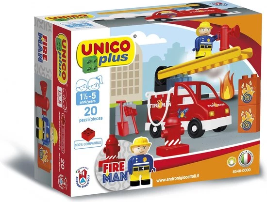 Unico Androni Giocattoli 8546-0000 Bouwspeelgoed 3 Unico Androni Giocattoli 8546-0000 Bouwspeelgoed - Afbeelding 3