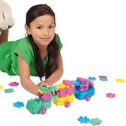 Clics Bouwblokken– DUURZAAM SPEELGOED Gemaakt Van GERECYCLEERDE Kunststof- Glitter Bouwset 8 In 1 - Speelgoed 4,5,6,7,8 Jaar Jongens En Meisjes- Educatief Speelgoed- Montessori Speelgoed- Constructie Speelgoed -bouwsets Verkoopwinkel 550x418 1