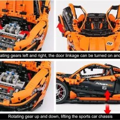 Mould King 13090 P1 Supercar (gemotoriseerd) - Compatible Met De Bekende Merken - DIY - Bouwset, Constructieset - 3228 Onderdelen - Mouldking -bouwsets Verkoopwinkel 550x422 1