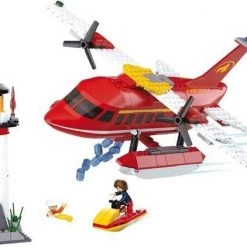 Sluban Blusvliegtuig Bouwdoos 354 Stukjes