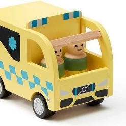 Kids Concept - Ziekenwagen Aiden - Houten Speelgoed - Hout -
