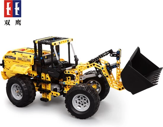 Cada Shovel / Wheel Loader (RC) - Cada C51058W - Compatible Met De Bekende Merken - Bouwset, Constructieset - Motoren, Accu, Afstandsbediening - DIY - 491 Onderdelen 6 Cada Shovel / Wheel Loader (RC) - Cada C51058W - Compatible Met De Bekende Merken - Bouwset, Constructieset - Motoren, Accu, Afstandsbediening - DIY - 491 Onderdelen - Afbeelding 6