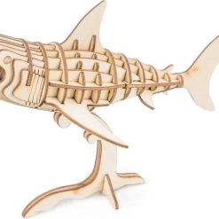 Robotime Modern 3D Houten Puzzel Haai