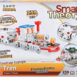 Ariko Bouwdoos - Metaal Trein Met Wagons - Bouwspel - Constructieset Trein Met Wagon Staal Zilver 239-delig - Inclusief Gereedschap - S.T.E.M. Speelgoed - Stem-speelgoed -bouwsets Verkoopwinkel 550x428 2