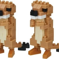Kawada Nanoblock Prairie Dogs NBC-309 ( Prairiehond)
