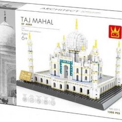 WanGe Architecture Taj Mahal - 1505 Onderdelen - Compatibel Met Grote Merken - Bouwdoos