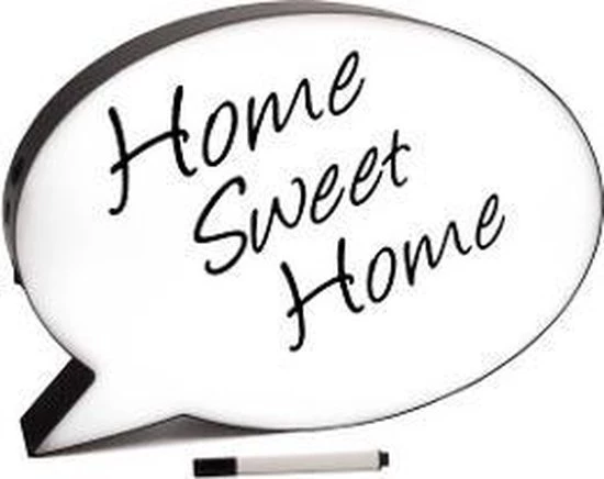 Toi-toys Lightbox Praatwolk Zwart/wit 30x21 Cm 4 Toi-toys Lightbox Praatwolk Zwart/wit 30x21 Cm - Afbeelding 4