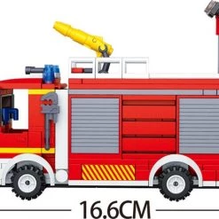 Sluban Bouwstenen Fire Serie Tankautospuit 14 Sluban Bouwstenen Fire Serie Tankautospuit -bouwsets Verkoopwinkel 550x438 2
