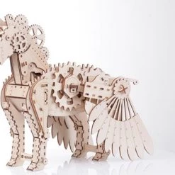 Mr. PlayWood Bouwpakket Eenhoorn Klein Mechanisch- Hout 23 Mr. PlayWood Bouwpakket Eenhoorn Klein Mechanisch- Hout -bouwsets Verkoopwinkel 550x439 10