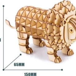 Robotime Modern 3D Houten Puzzel Leeuw 7 Robotime Modern 3D Houten Puzzel Leeuw -bouwsets Verkoopwinkel 550x443 6