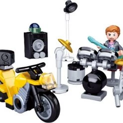 Sluban Town - Drummende Motorrijder -bouwsets Verkoopwinkel 550x444 6