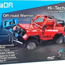 CaDA - Bouwstenen - Jeep - R/C - 33 Cm -bouwsets Verkoopwinkel 550x445 14