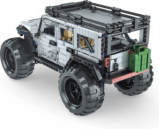 Mould King 15009 Terreinwagen Off-Road Vehicle (RC) - Compatible Met De Bekende Merken - DIY - Bouwset, Constructieset - 1288 Onderdelen - Mouldking 14 Mould King 15009 Terreinwagen Off-Road Vehicle (RC) - Compatible Met De Bekende Merken - DIY - Bouwset, Constructieset - 1288 Onderdelen - Mouldking - Afbeelding 14