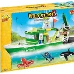 Cobi Wild Story Scientific Boat - 22301