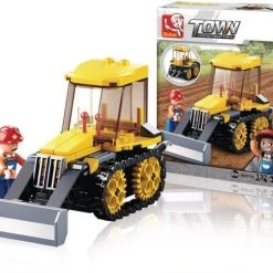 Sluban Construction: Bulldozer (m38-b0377d)