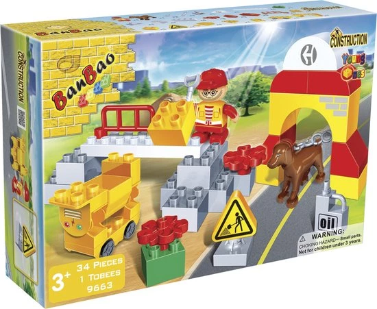 BanBao Young Ones Constructie Bruggenbouwers - 9663 1 BanBao Young Ones Constructie Bruggenbouwers - 9663