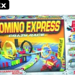 Goliath 2x Domino Express Crazy Race - Dominopakket -bouwsets Verkoopwinkel 550x452 4