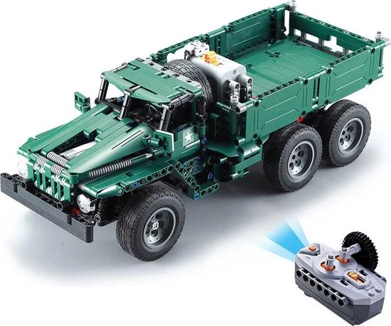 CaDa C61002W - BM-21 Grad Rocket Launcher/Ural 4320 Supply Truck - 2in1 Model - Compatibel Met Grote Merken 8 CaDa C61002W - BM-21 Grad Rocket Launcher/Ural 4320 Supply Truck - 2in1 Model - Compatibel Met Grote Merken - Afbeelding 8