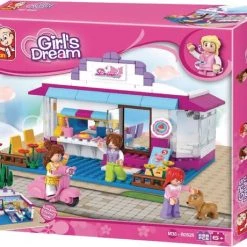 Sluban Girls Dream - Cafetaria M38-B0528Sluban -bouwsets Verkoopwinkel 550x460 9
