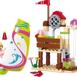 Sluban Girls Dream - Surf Strand 13 Sluban Girls Dream - Surf Strand -bouwsets Verkoopwinkel 550x468 8