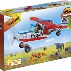 BanBao Safari Airplane -bouwsets Verkoopwinkel 550x469 2