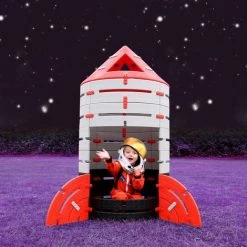 Educational Advantage Polydron - Constructie Raket - Speelgoed - BSO En Kinderdagverblijf - Binnen En Buiten - Bouwen En Spelen - Rollen Spel - Open Eind Spelen -bouwsets Verkoopwinkel 550x470 4