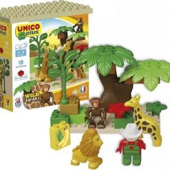 Unico Bouwblokken Safari 18-delig