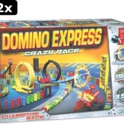 Goliath 2x Domino Express Crazy Race - Dominopakket -bouwsets Verkoopwinkel 550x471 3