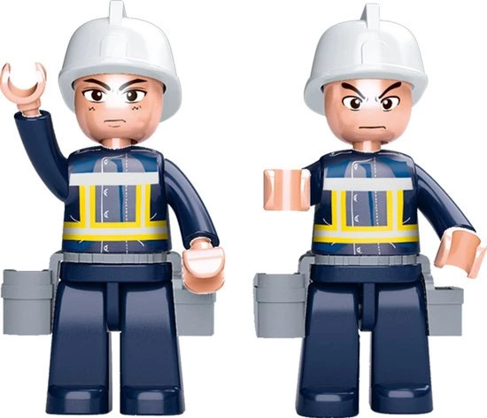 Sluban Bouwstenen Fire Serie Tankautospuit 7 Sluban Bouwstenen Fire Serie Tankautospuit - Afbeelding 7