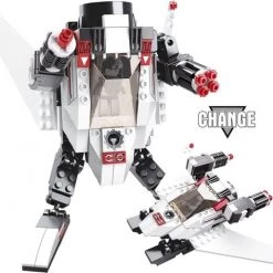 Brickkies®, Sluban Space Transformer ZX47 Navigator, 135 Bouwblokjes, M38-B0336C