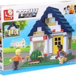 Sluban Town Business Oliviers Fitness -bouwsets Verkoopwinkel 550x474 2