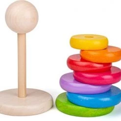 BigJigs Stapeltoren Regenboog -bouwsets Verkoopwinkel 550x476 2