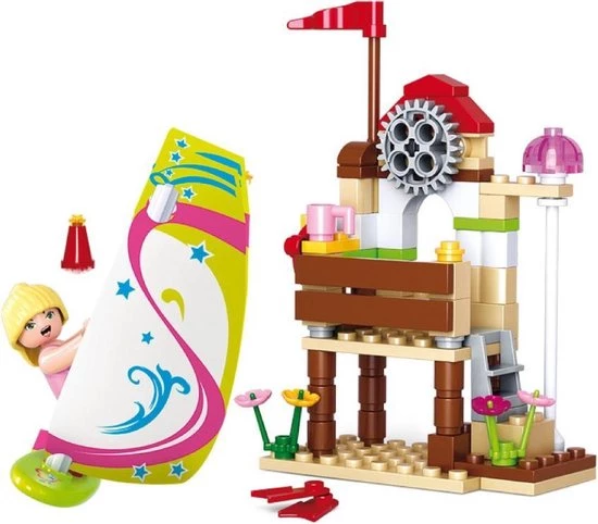 Sluban Girls Dream - Surf Strand 5 Sluban Girls Dream - Surf Strand - Afbeelding 5